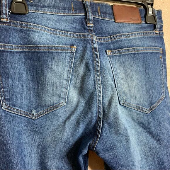 Madewell skinny skinny ripped distressed jeans - Picture 5 of 8